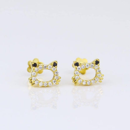 Kids Frog Diamond Stud Earrings