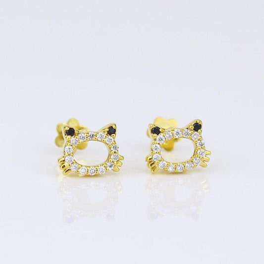 Kids Frog Diamond Stud Earrings