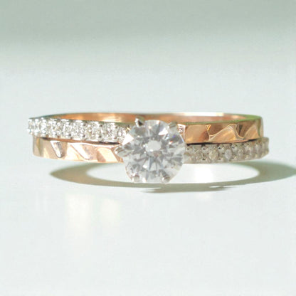 Round Solitaire Diamond Ring