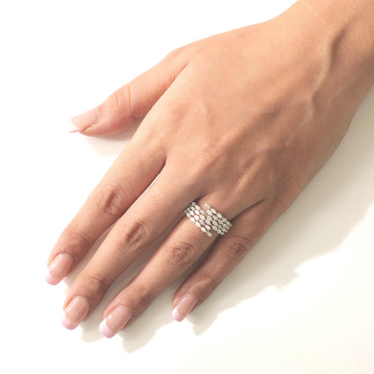 Marquise Wide Diamond  Ring