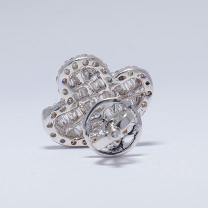 Baguette Diamond Studs Earrings