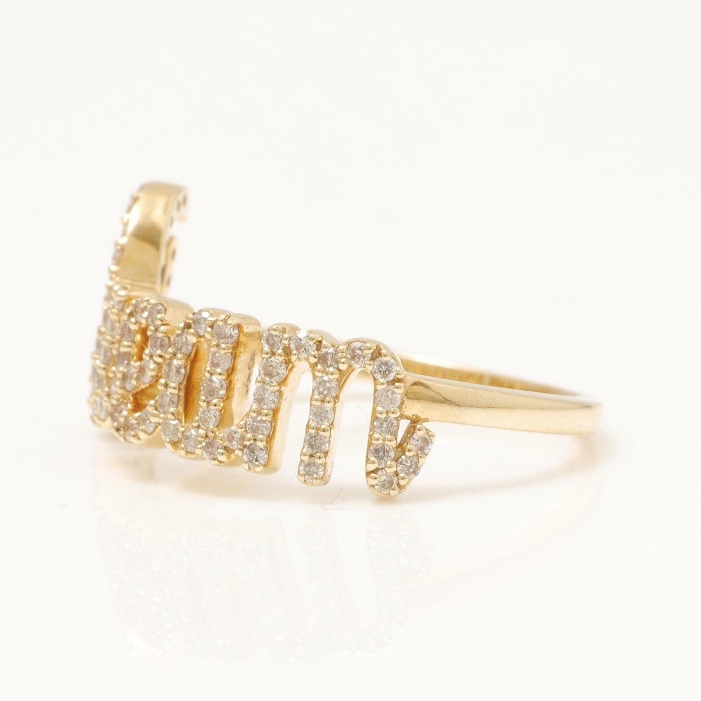 Dream Natural Diamond Personalized Ring
