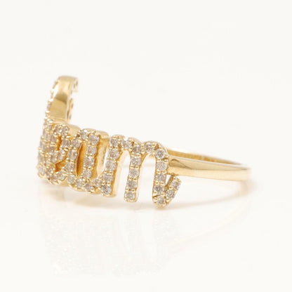 Dream Natural Diamond Personalized Ring