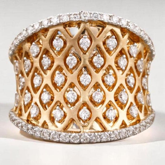 Diamond Cocktail Ring