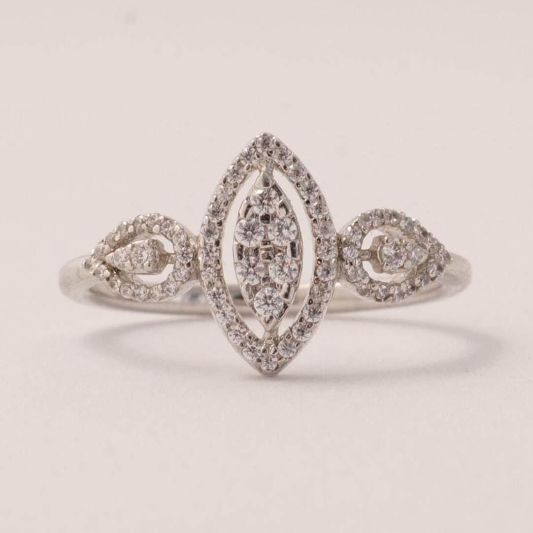 Halo Marquise Diamond Ring