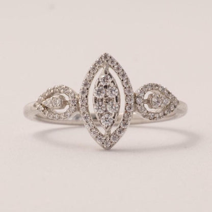 Halo Marquise Diamond Ring