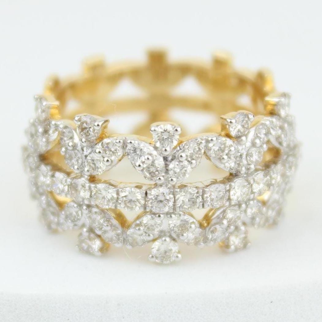 Crown Diamond Ring