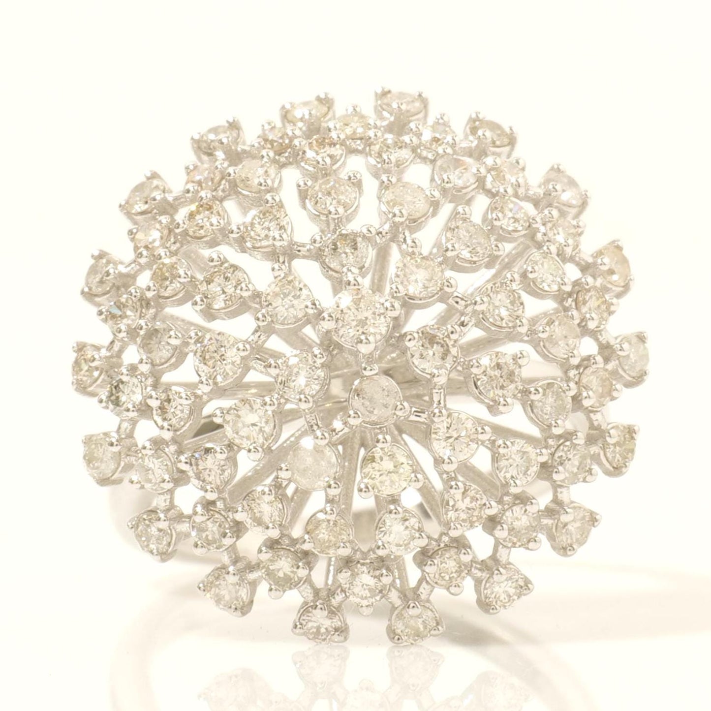 Starburst Dome Diamond Ring