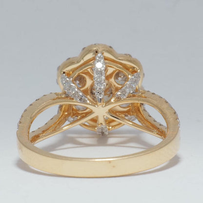 Flower Diamond Ring