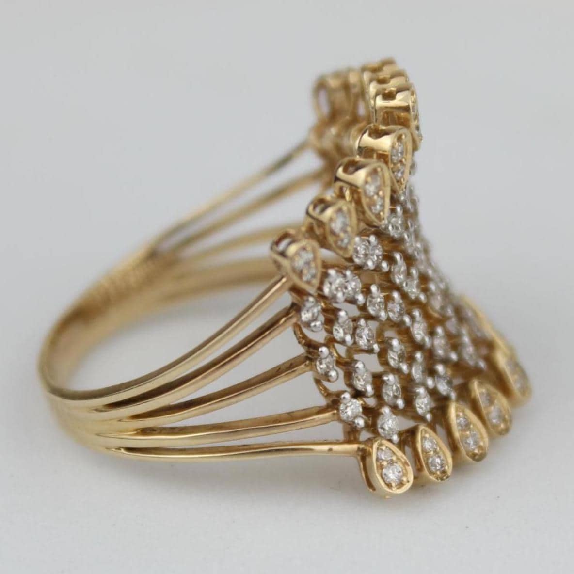 Crown Diamond Ring