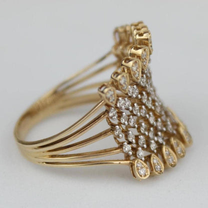 Crown Diamond Ring