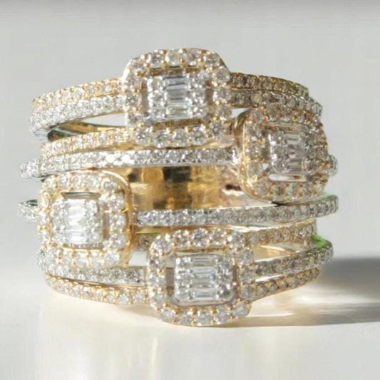 Cocktail Diamond Ring