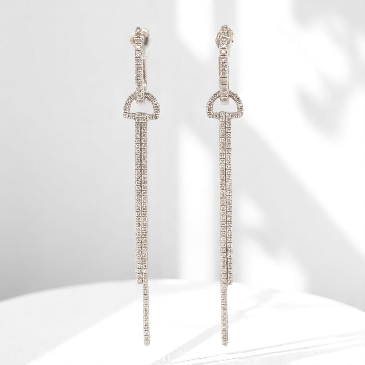 Linear Drop Earrings