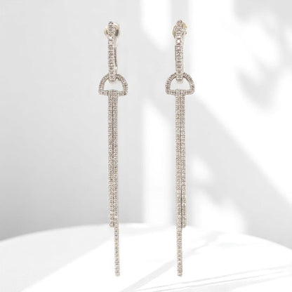 Linear Drop Earrings