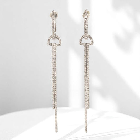Linear Drop Earrings