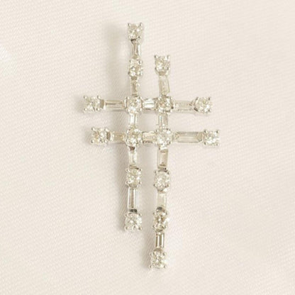 Cross Diamond Pendant Necklace