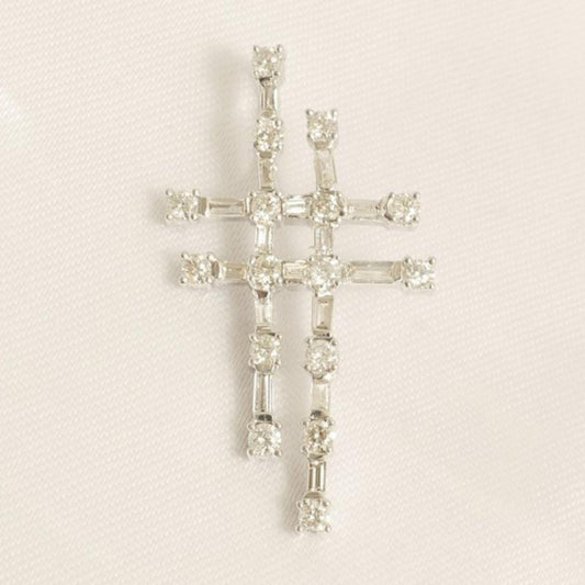 Cross Diamond Pendant Necklace