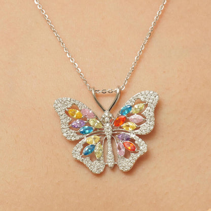 Butterfly Diamond Necklace