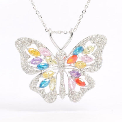 Butterfly Diamond Necklace