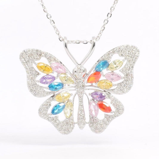 Butterfly Diamond Necklace
