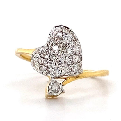 Diamond Heart Ring