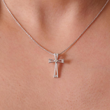 Diamond Cross Pendant