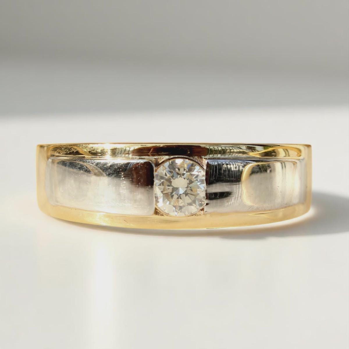 Round Solitaire Diamond Ring