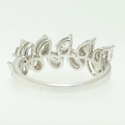 Leaf Diamond Eternity Band
