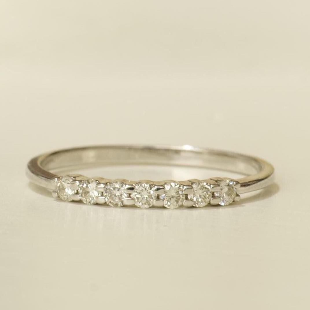 Diamond Promise Band Ring