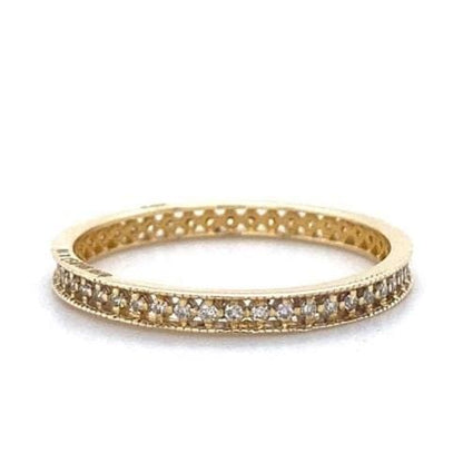 Round Diamond Band Ring