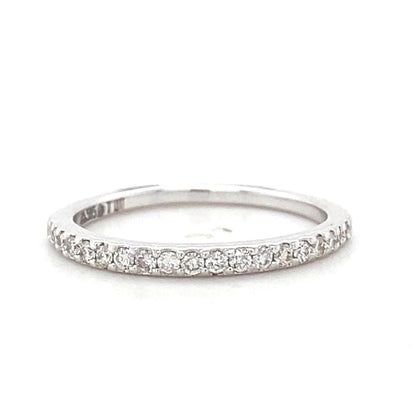 Pave Diamond Eternity Band