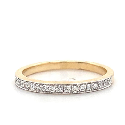 Diamond Half Eternity Band
