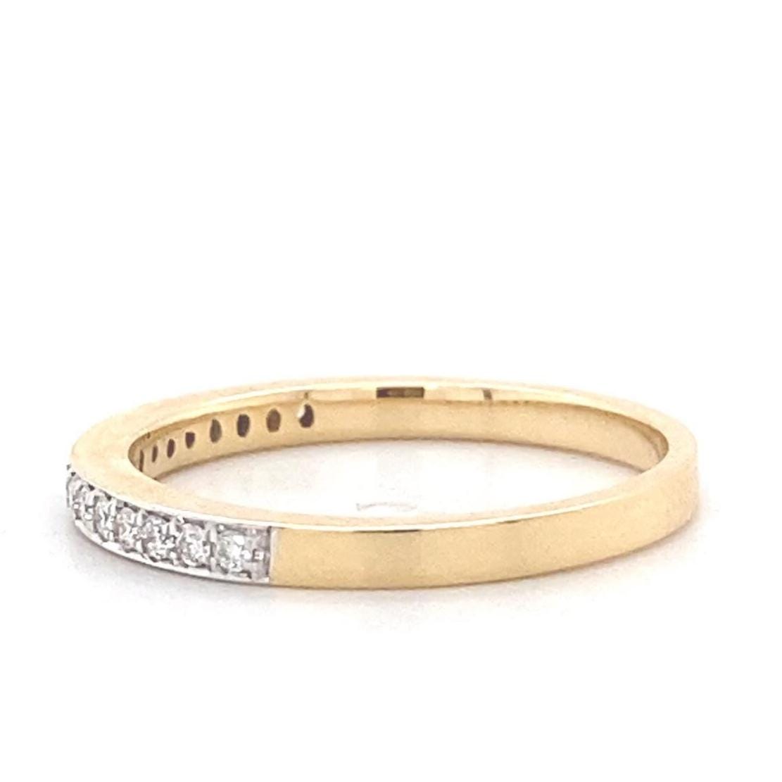 Diamond Half Eternity Band