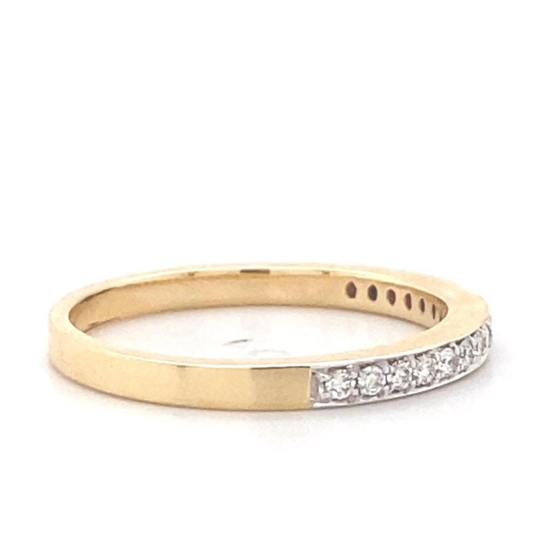 Diamond Half Eternity Band