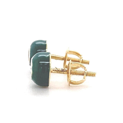 Kids Enameled Diamond Stud Earrings