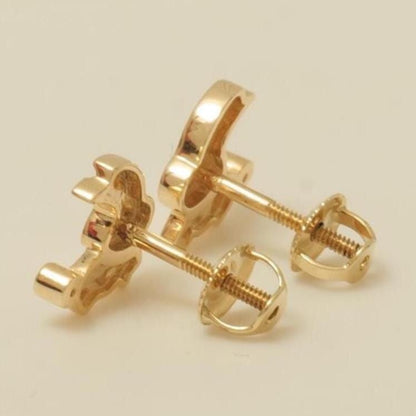 Kids Bunny Diamond Earrings