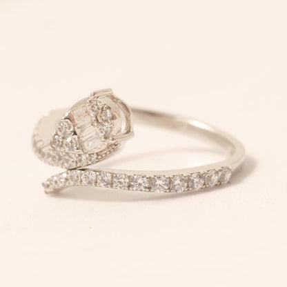 Leaves Natural Diamond Ring