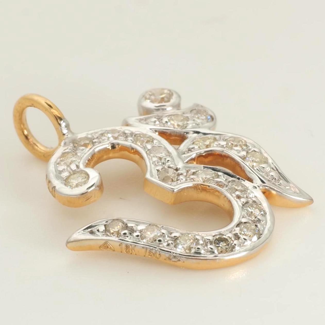 Religious Om Diamond Pendant