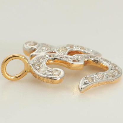 Religious Om Diamond Pendant