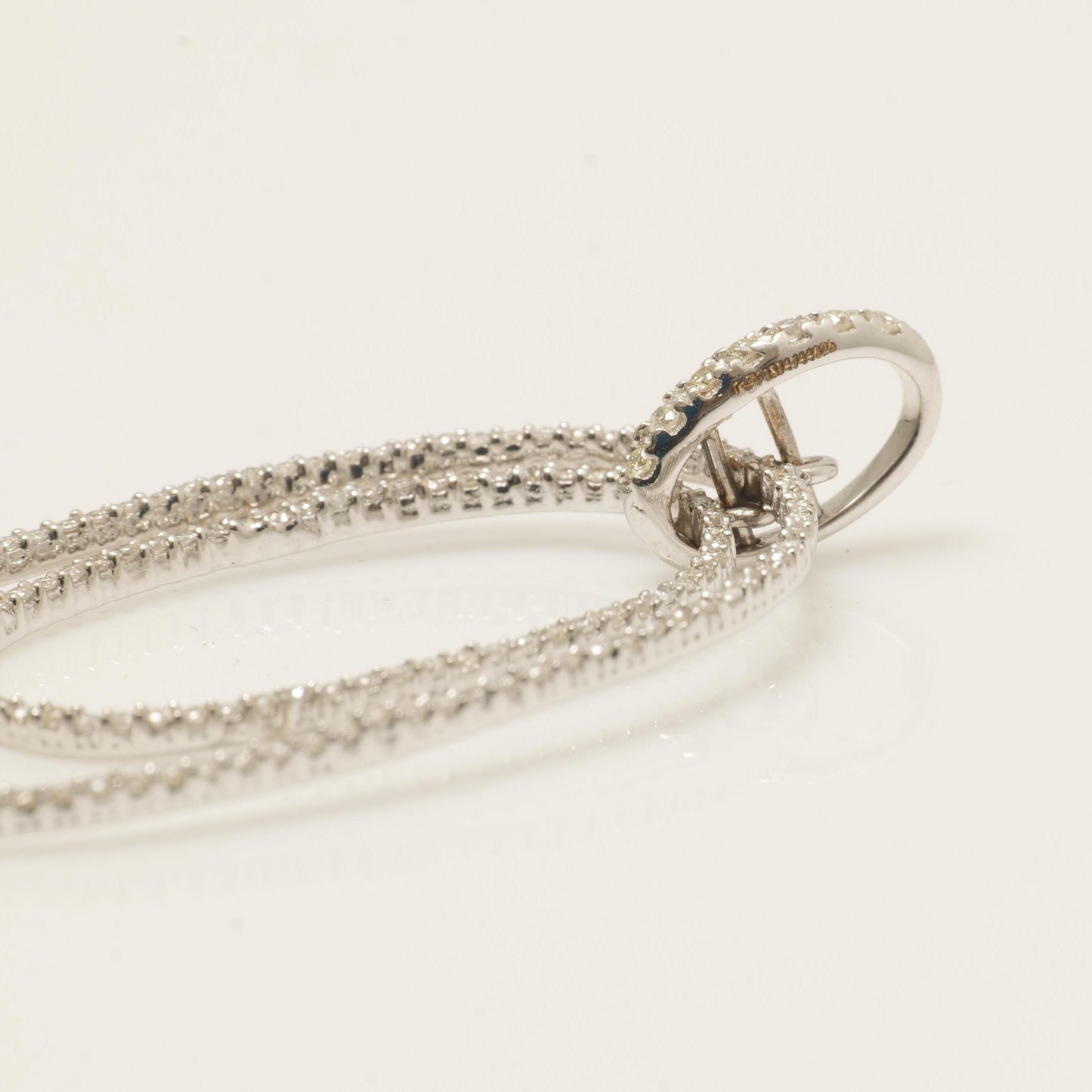 Oval Diamond Pendant