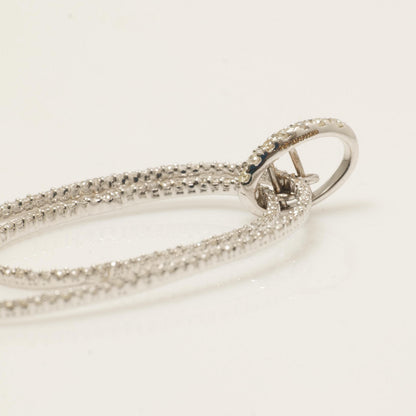 Oval Diamond Pendant