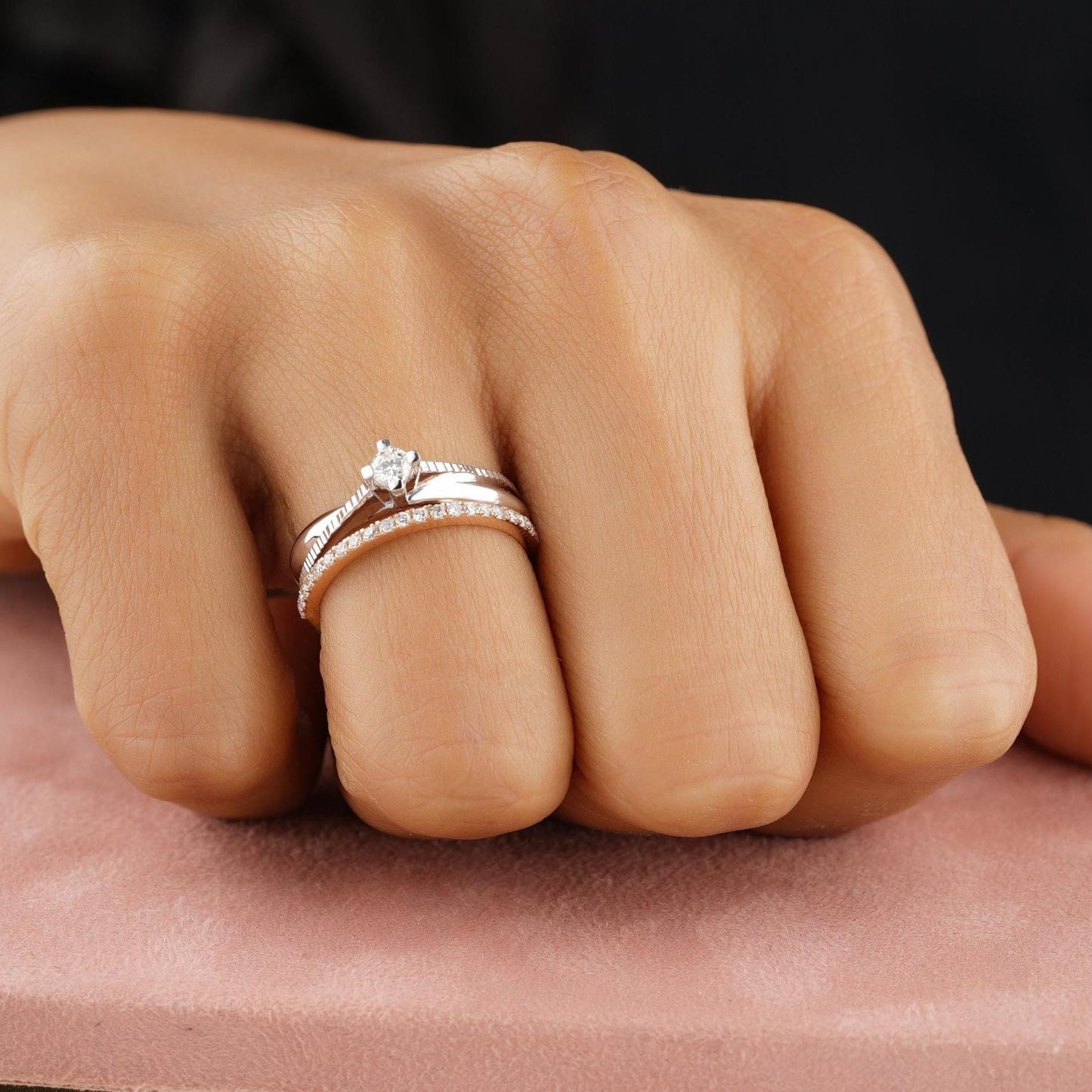 Solitaire Natural Diamond Promise