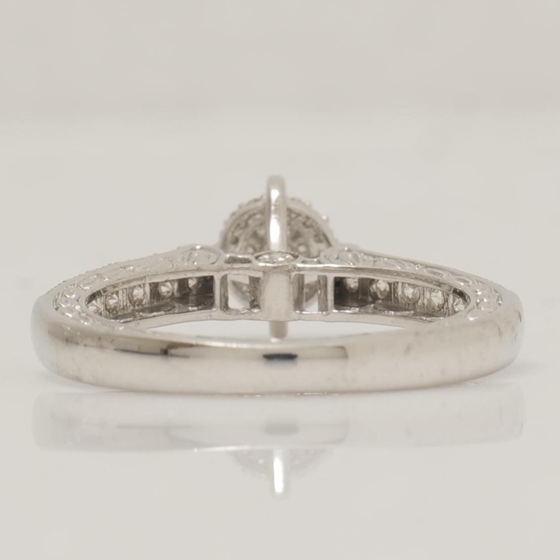 Vintage Natural Diamond Halo Ring