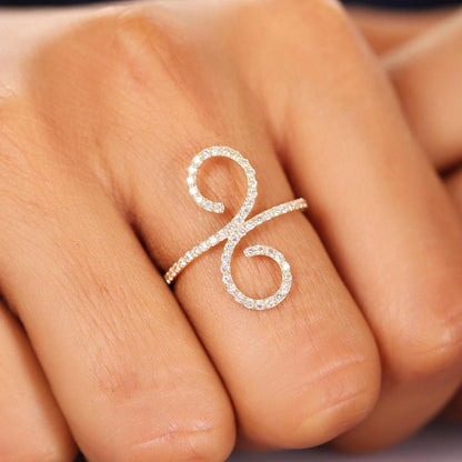 Infinity Diamond Ring