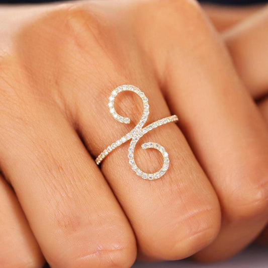 Infinity Diamond Ring