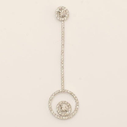 Circle Drop Diamond Pendant