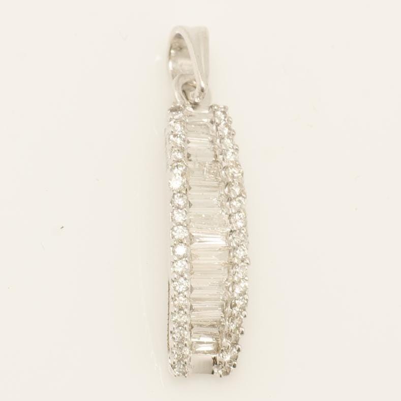 Bar Diamond Pendant