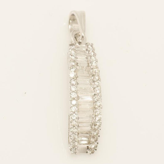 Bar Diamond Pendant