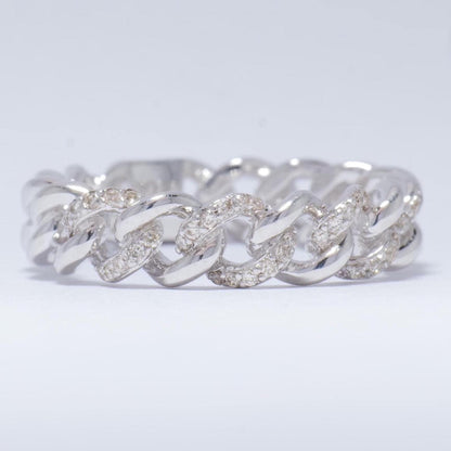 Miami Cuban Diamond Ring