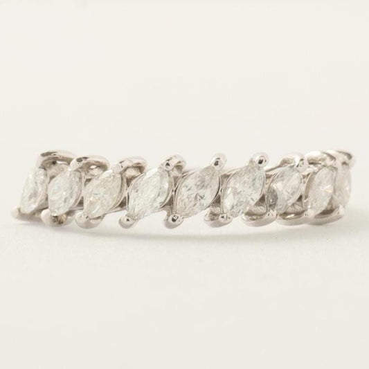 Marquise Natural Diamonds Band Ring